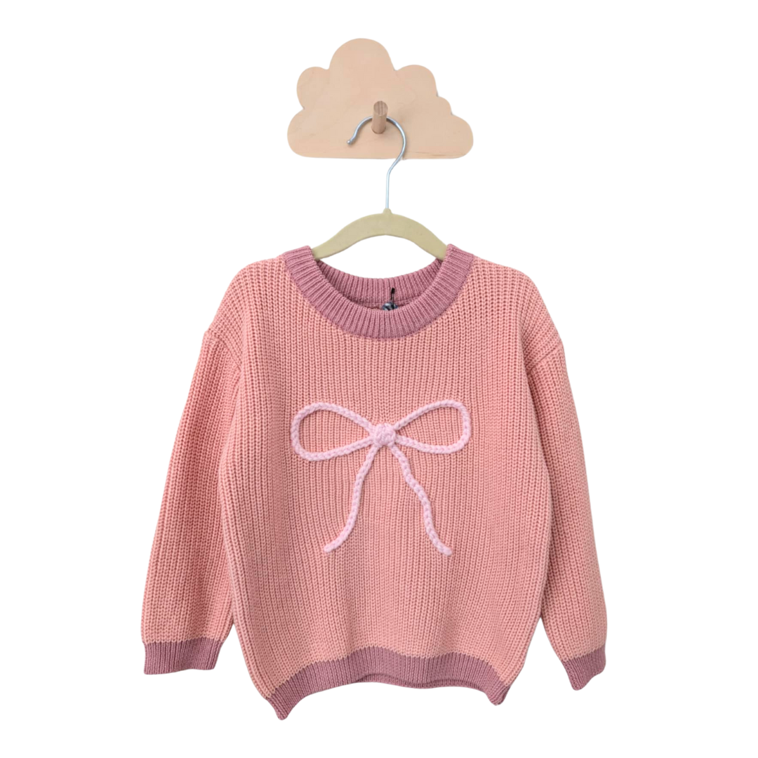 Pink sample 3T - bow
