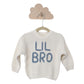 Personalized knit sweater - MARSHMALLOW