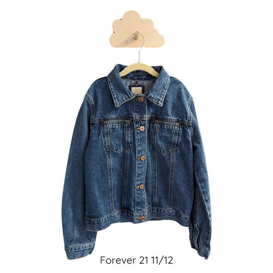 Upcycled denim jacket - Forever 21 size 11/12