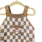 Checkered Overalls