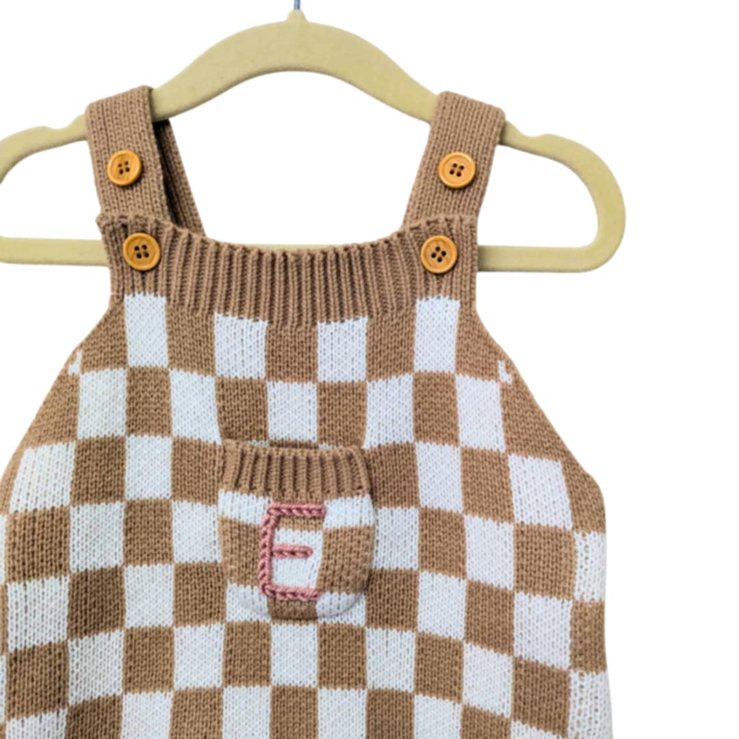 Checkered Overalls
