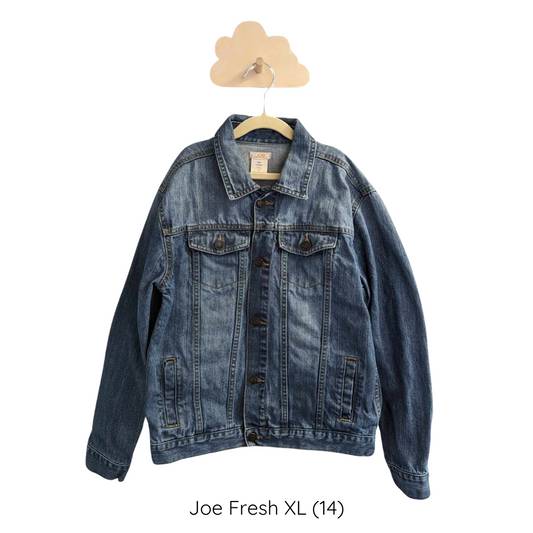 Upcycled denim jacket - Joe Fresh XL (14)