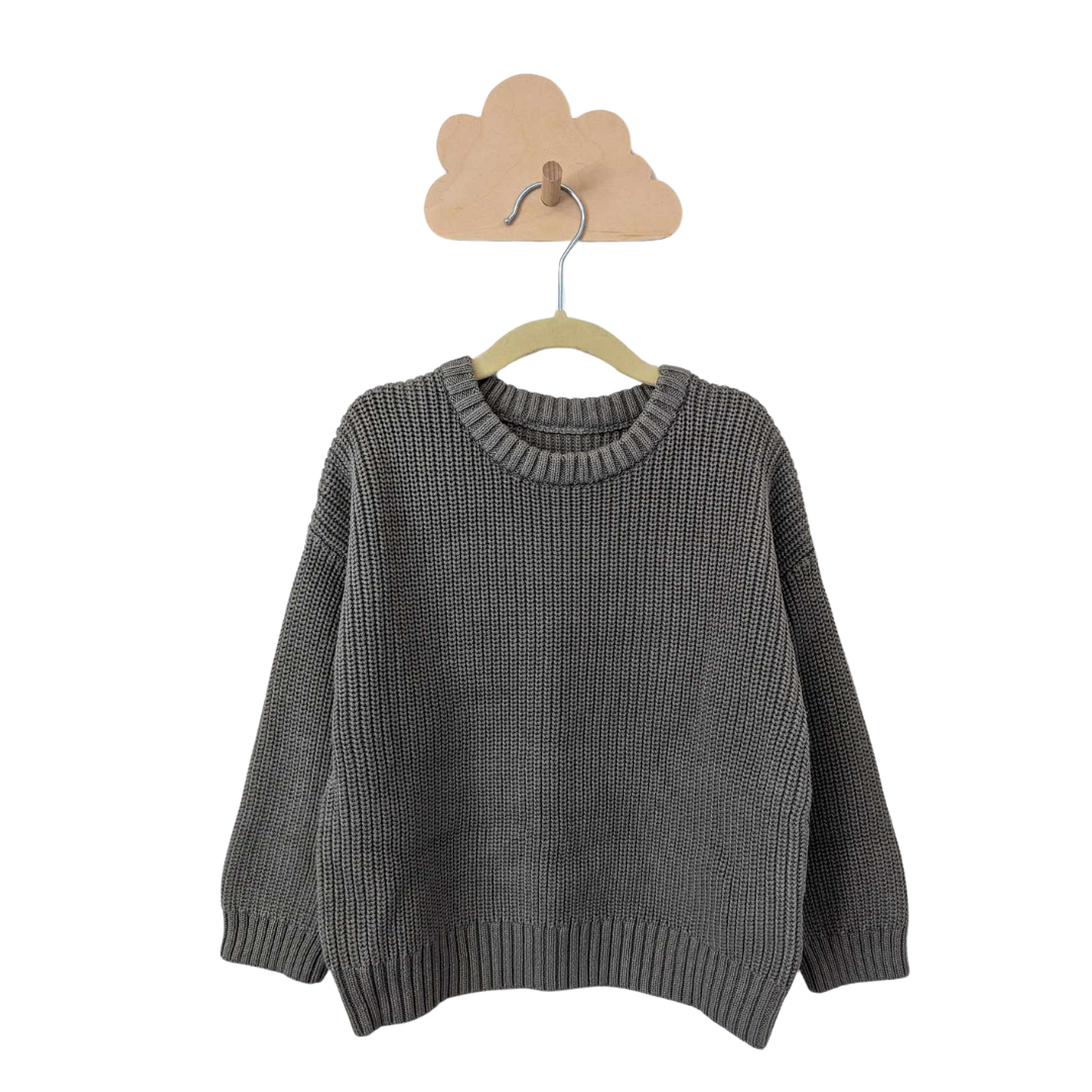 Personalized knit sweater - OLIVE