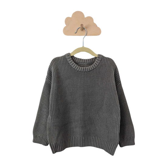 Personalized knit sweater - OLIVE