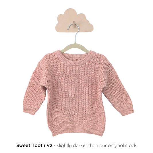 Personalized knit sweater - SWEET TOOTH V2