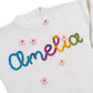 Personalized knit sweater - WHITE (Youth sizes)