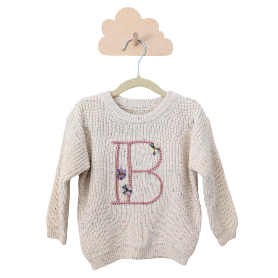 Personalized knit sweater - FUNFETTI