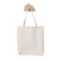 Custom handwriting canvas tote bag