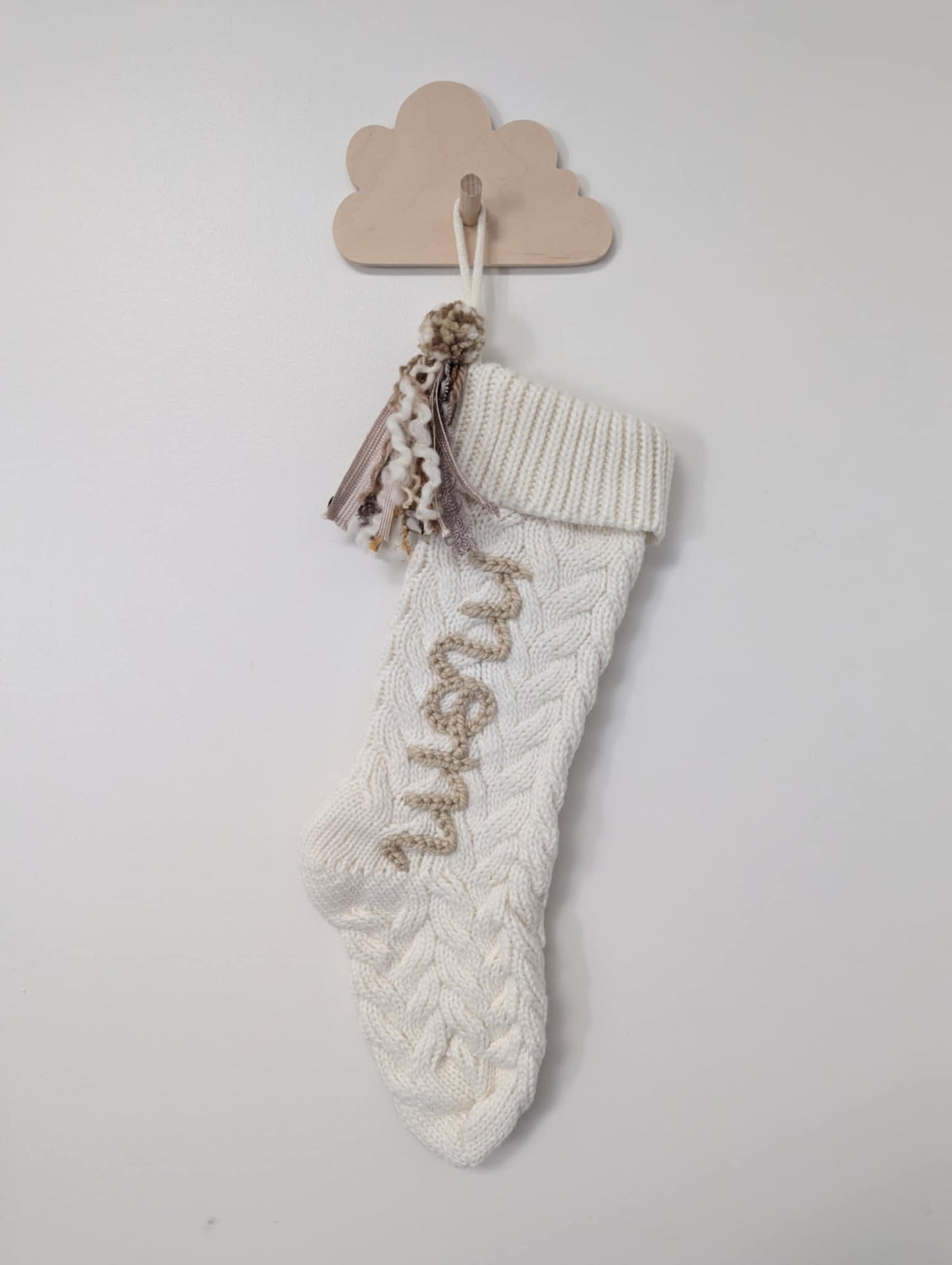 Personalized Knit Stocking