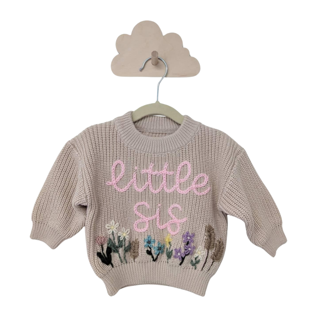 RTS - little sis wildflower design 0-6 mo