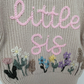 RTS - little sis wildflower design 0-6 mo