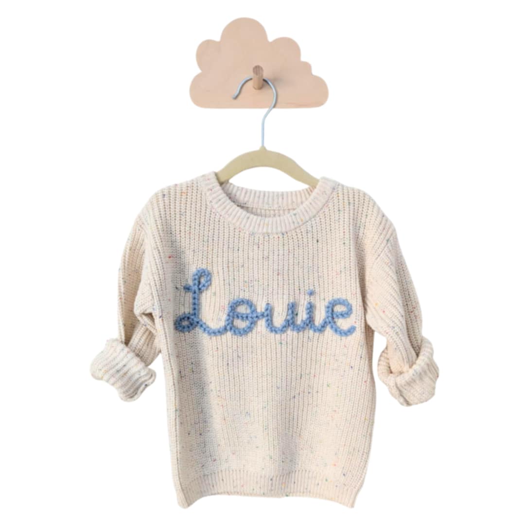 Personalized knit sweater - FUNFETTI