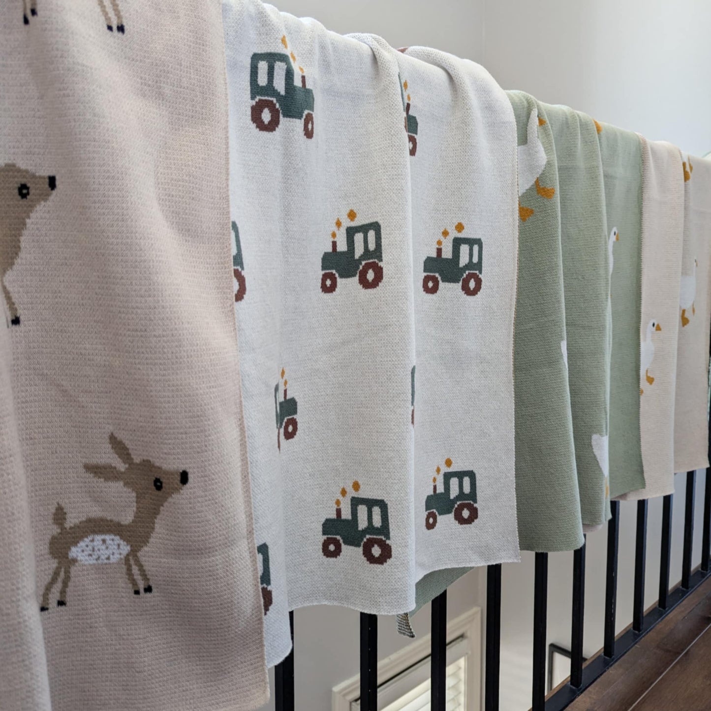 Personalized Patterned Baby Blanket