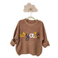 Personalized knit sweater - LATTE