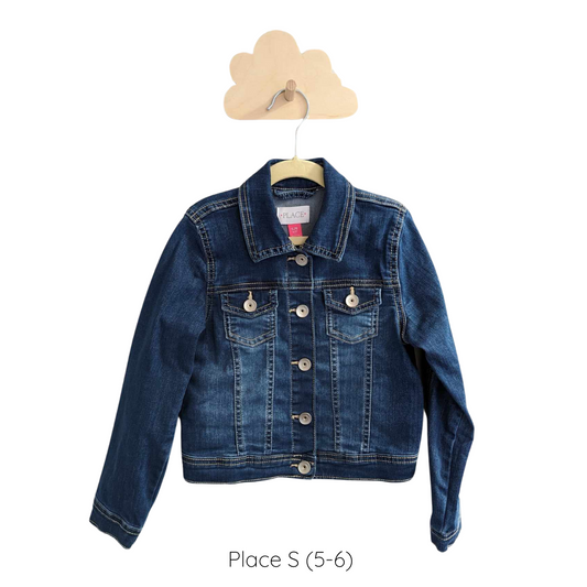 Upcycled denim jacket - Place S (5-6)