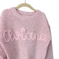 Personalized knit sweater - SWEET TOOTH