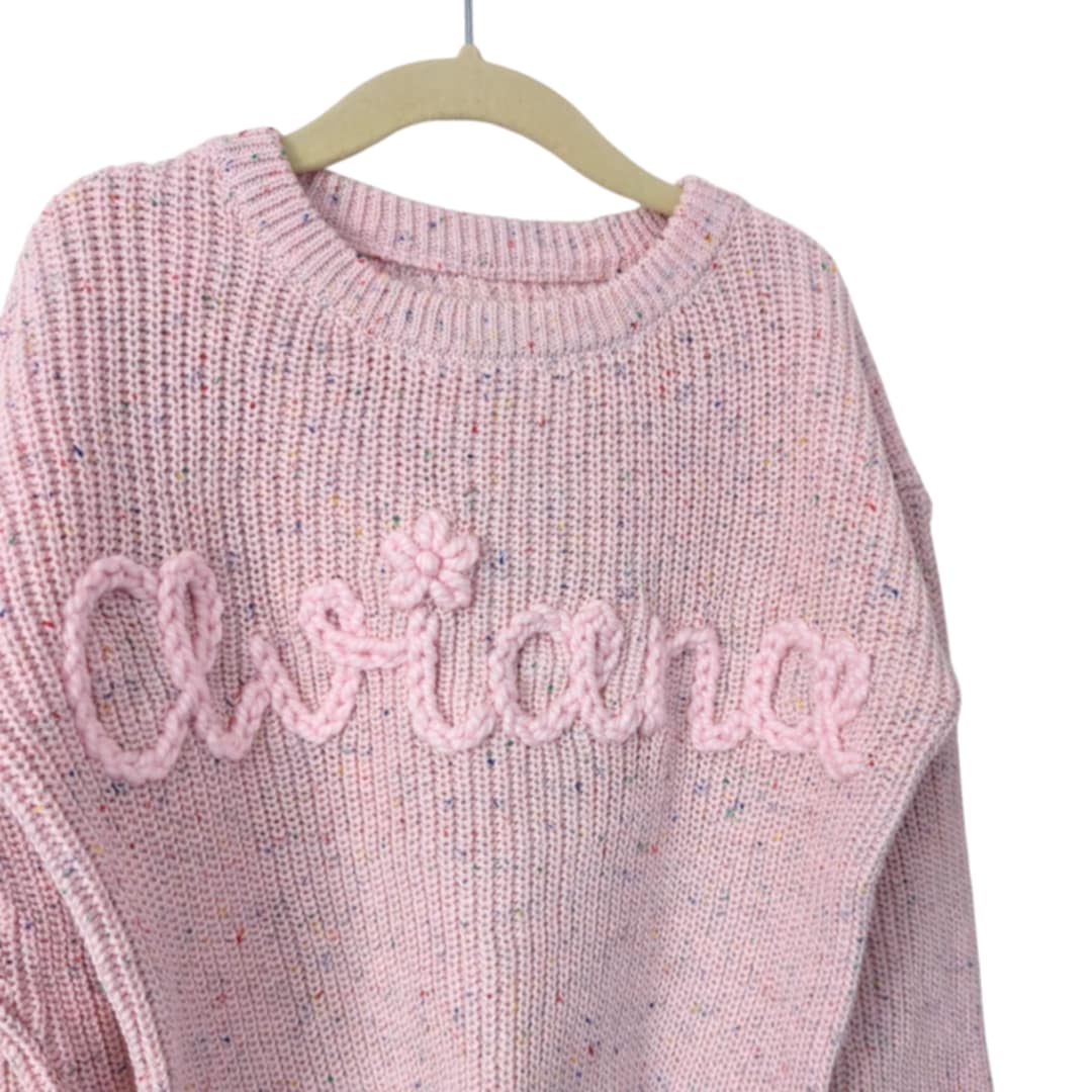 Personalized knit sweater - SWEET TOOTH