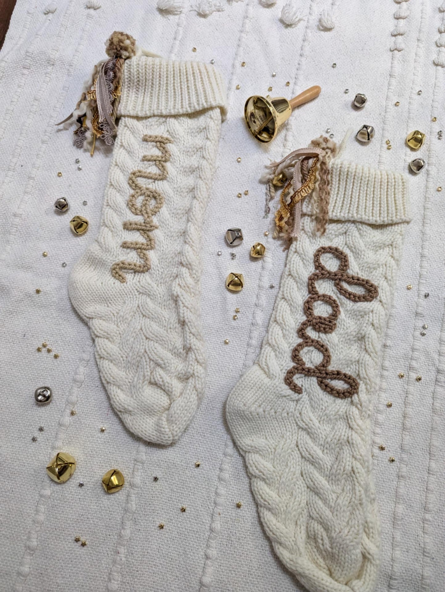 Personalized Knit Stocking