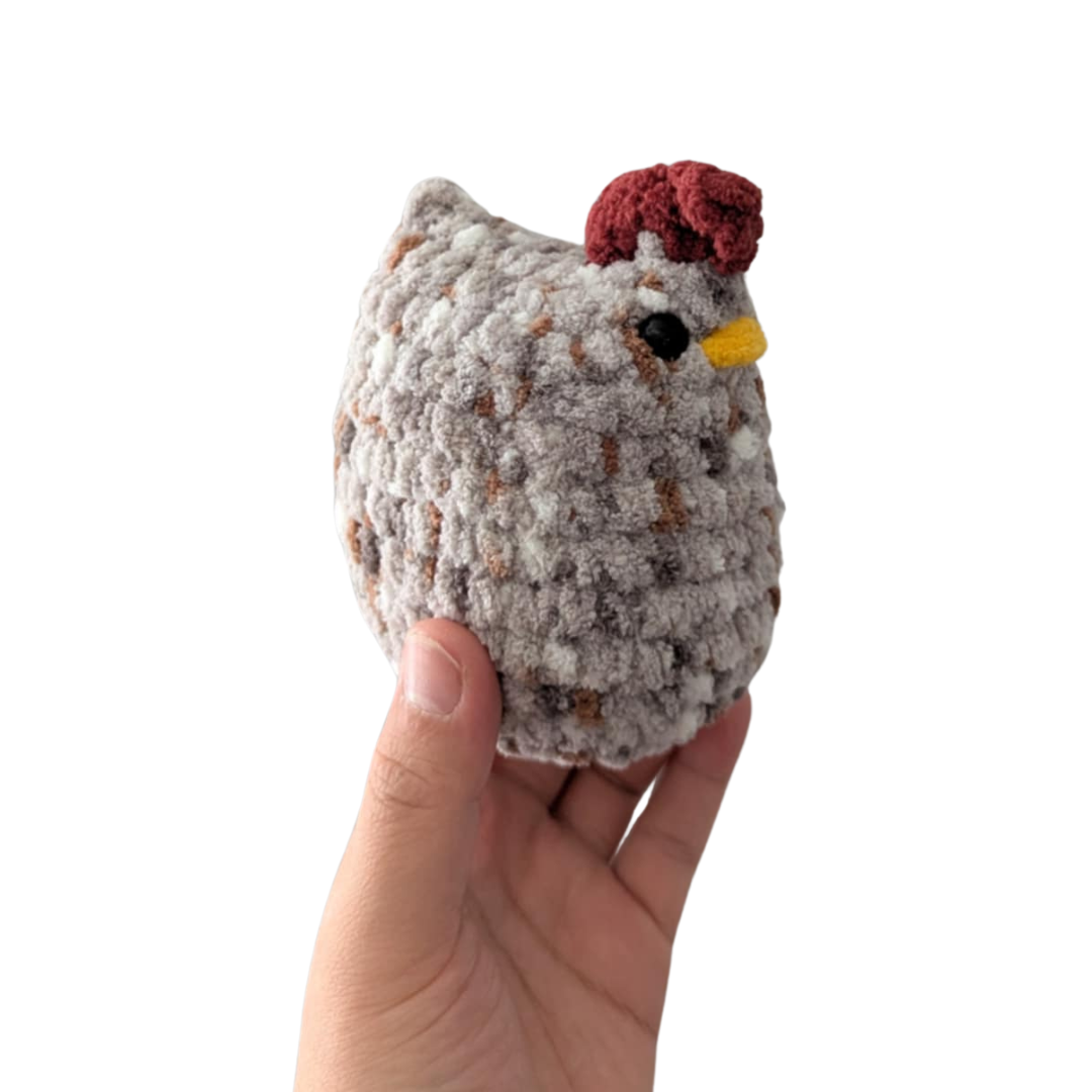 Chunky Chicken Crochet Stuffy