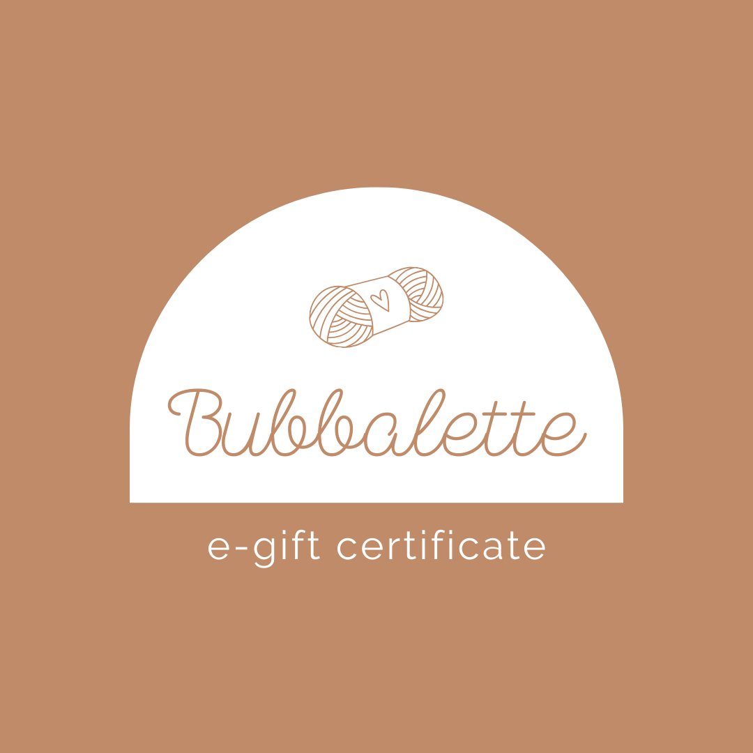 Bubbalette e-Gift Certificate