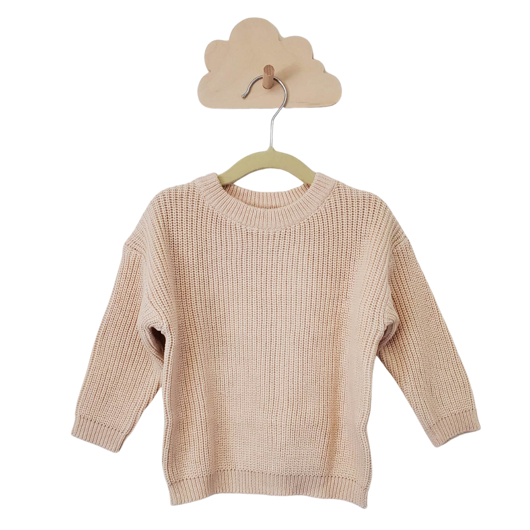 Personalized knit sweater - HYDRANGEA