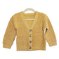 Personalized Cardigan - Golden Yellow 12-18 mo and 2T