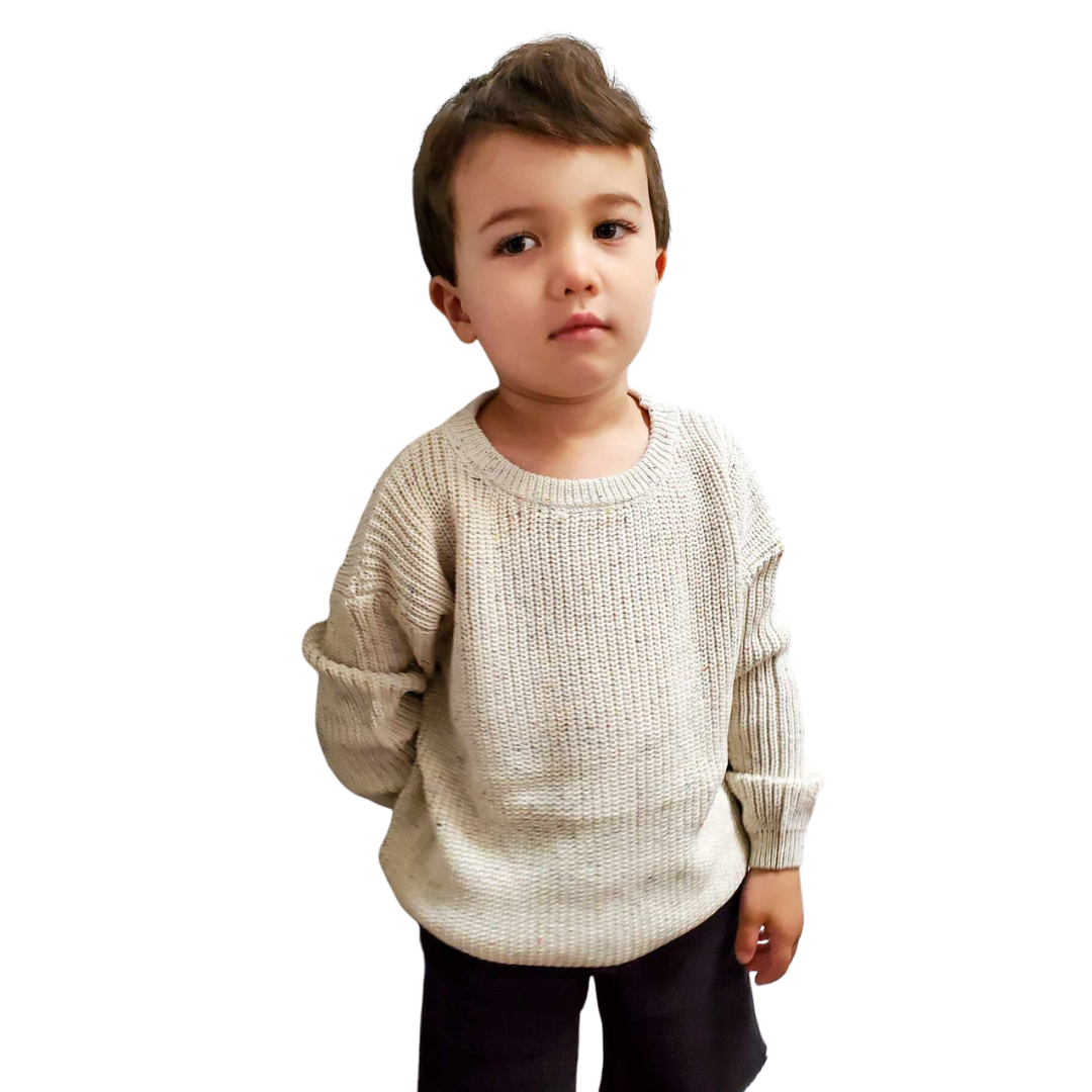 Personalized knit sweater - FUNFETTI